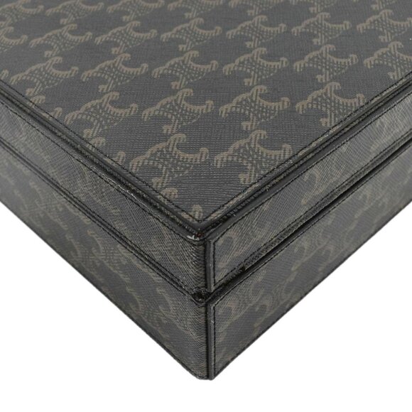 Celine Triomphe Canvas Stationery Case Brown - Picture 6 of 13